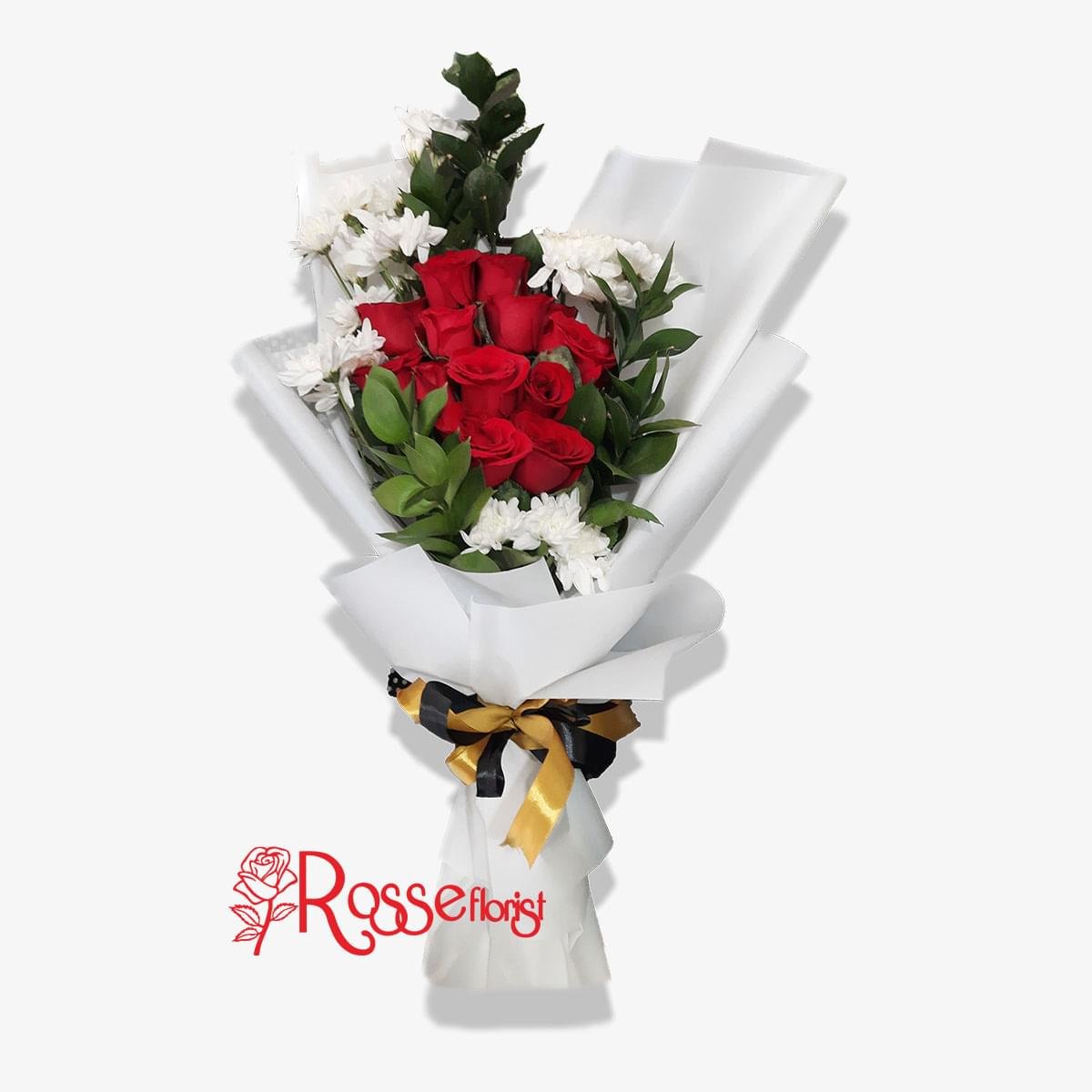 toko bunga tasikmalaya rosse florist hand bouquet