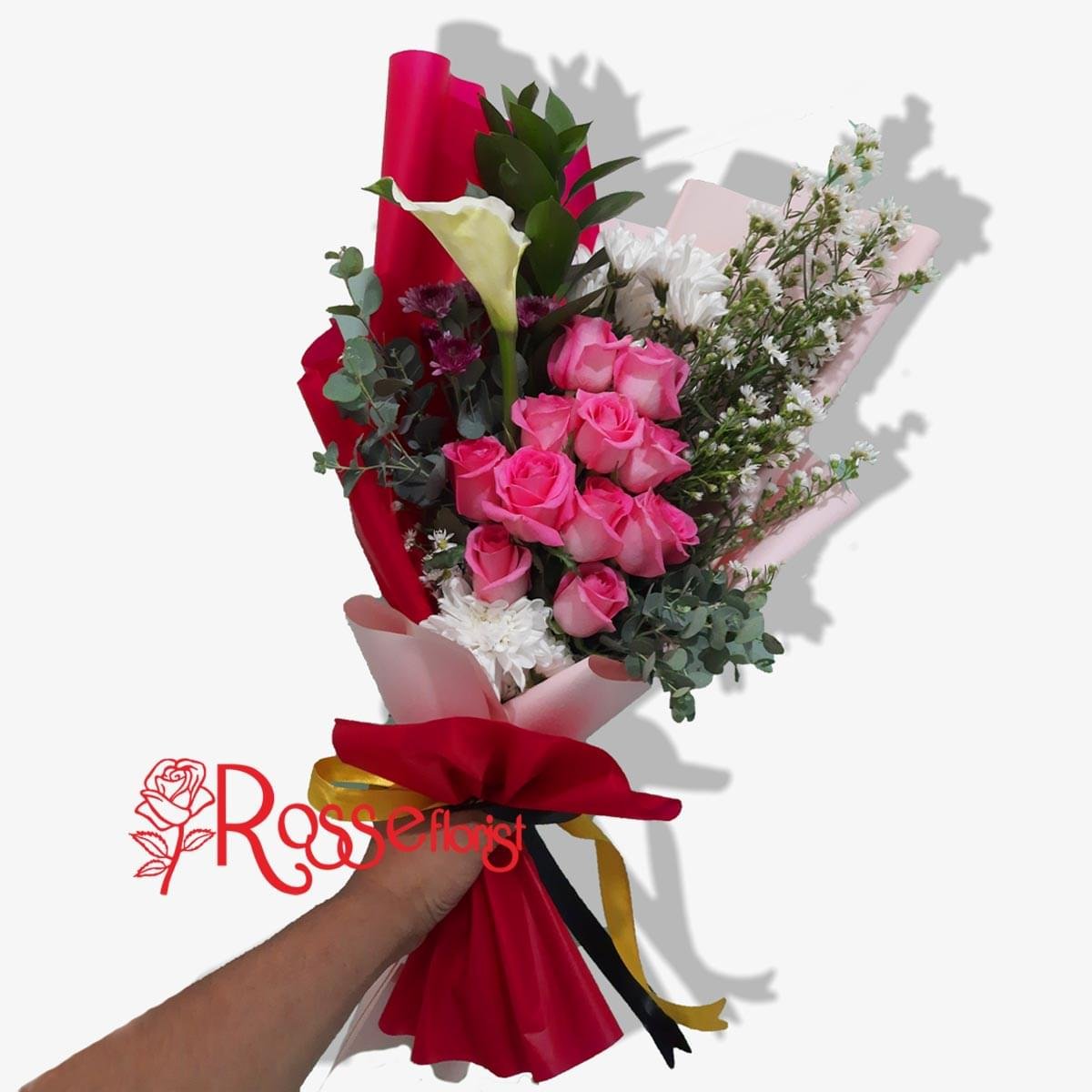 Hand Bouquet Rosse Florist Cirebon dan Tasikmalaya